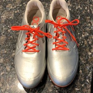 Adidas golf shoes women’s size 8.5 silver